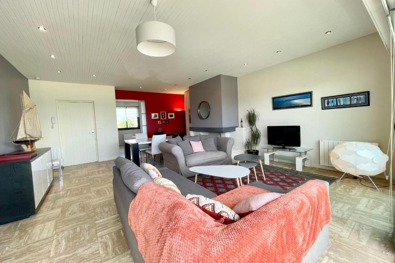 Luxury T3 Standing 2 - Vue Mer Exceptionnelle 180 Larmor-Plage Esterno foto